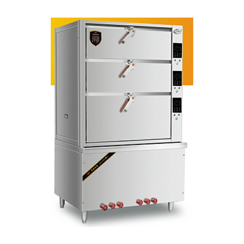 豪华型三门海鲜电蒸柜（分胆款）